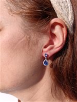 Vicenza - Piazzetta Palladio 2 - Boucles d'oreilles Golay Femme TANZANITE in Or blanc Tanzanite 3.13 Ct OCLC209DTZ68 TAN - OCLC209DTZ68 TAN